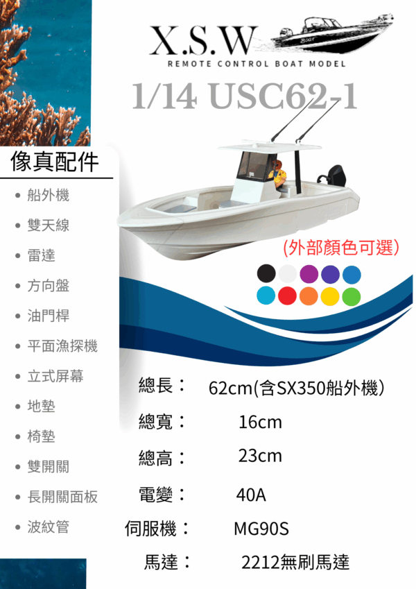 單引擎美式遊艇