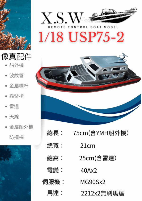 雙引擎海防巡邏艇
